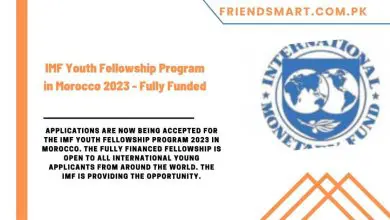Photo of IMF Youth Fellowship Program in Morocco 2023 – Fully Funded