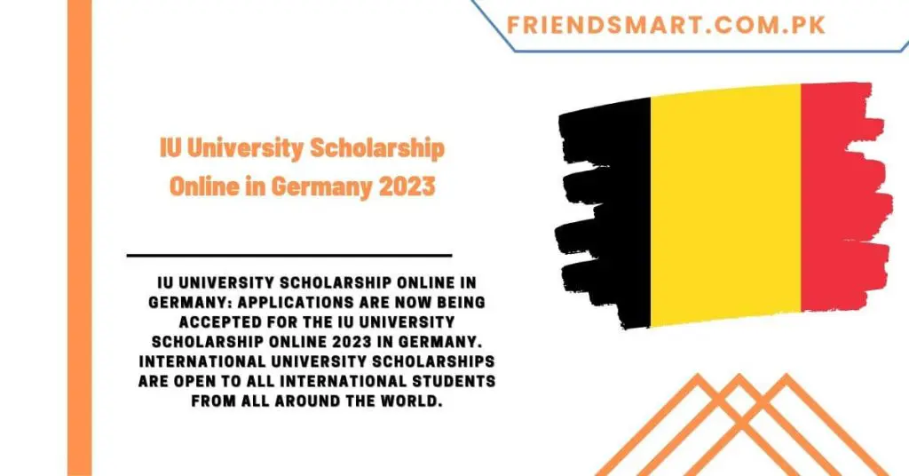 IU University Scholarship Online in Germany 2023