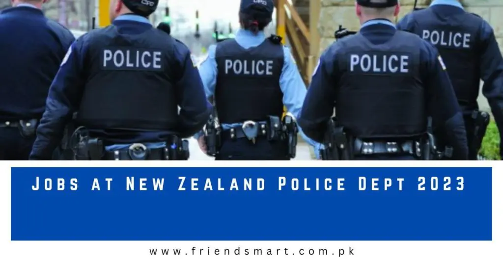 Jobs at New Zealand Police Dept 2023