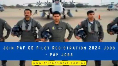 Photo of Join PAF GD Pilot Registration 2024 Jobs – PAF Jobs