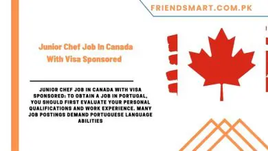 Photo of Junior Chef Job In Canada With Visa Sponsored  