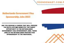 Photo of Netherlands Government Visa Sponsorship Jobs 2023