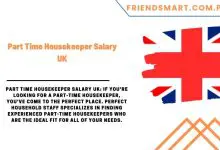 Photo of Part Time Housekeeper Salary UK