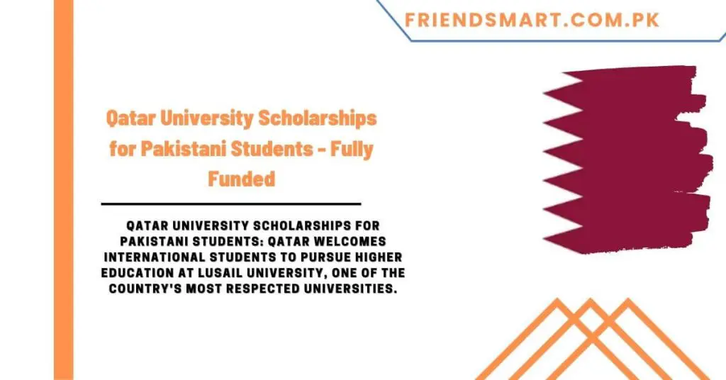 Qatar University Scholarships for Pakistani Students - Fully Funded