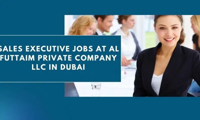 Photo of Sales Executive Jobs at Al Futtaim Private Company LLC in Dubai