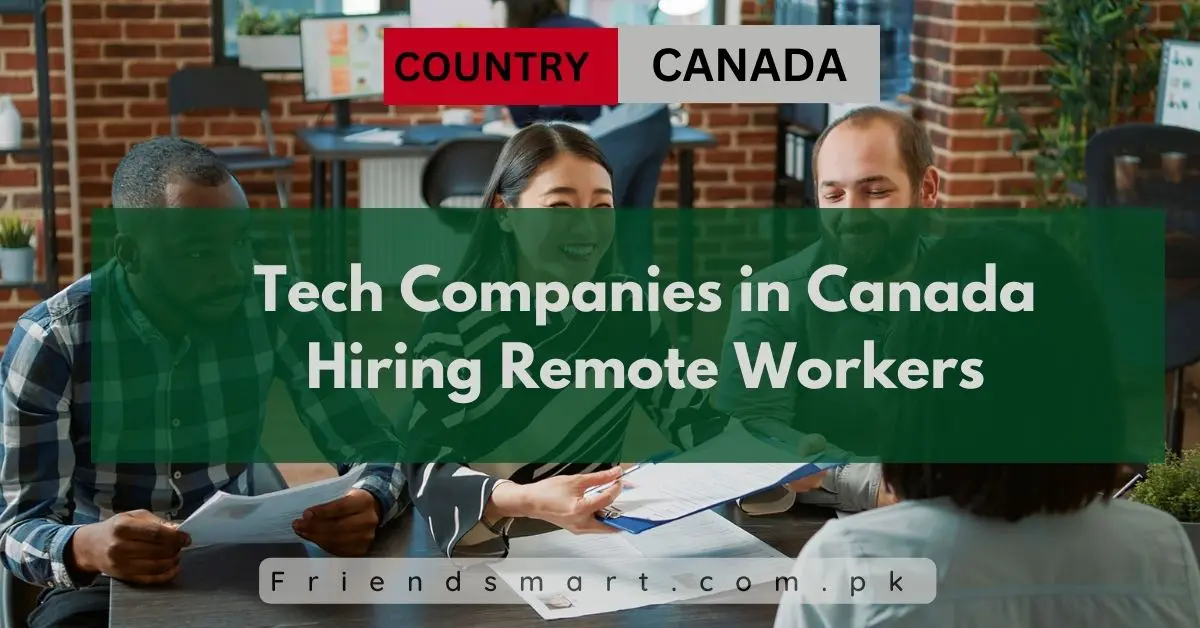 Tech Companies in Canada Hiring Remote Workers