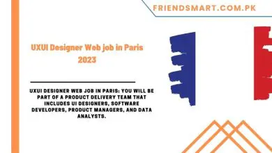 Photo of UXUI Designer Web job in Paris 2023
