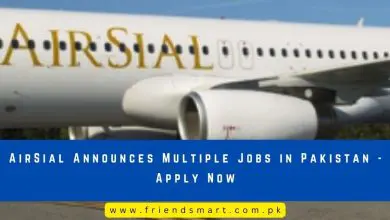 Photo of AirSial Announces Multiple Jobs in Pakistan – Apply Now