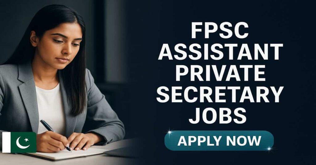 FPSC Assistant Private Secretary Jobs