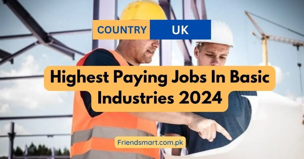 Highest Paying Jobs In Basic Industries 2024
