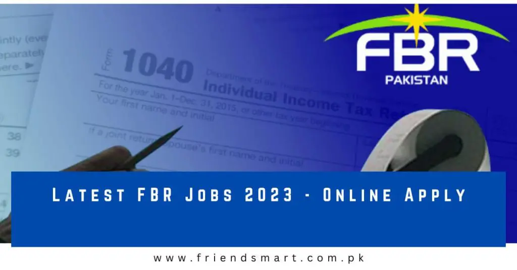 Latest FBR Jobs 2023 - Online Apply