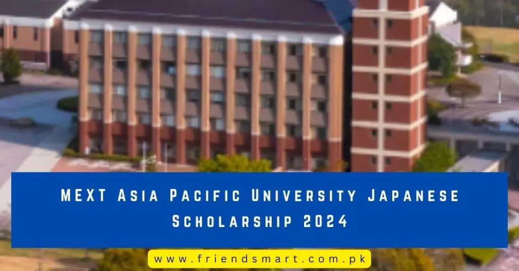 MEXT Asia Pacific University Japanese Scholarship 2024
