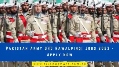 Photo of Pakistan Army GHQ Rawalpindi Jobs 2023 – Apply Now