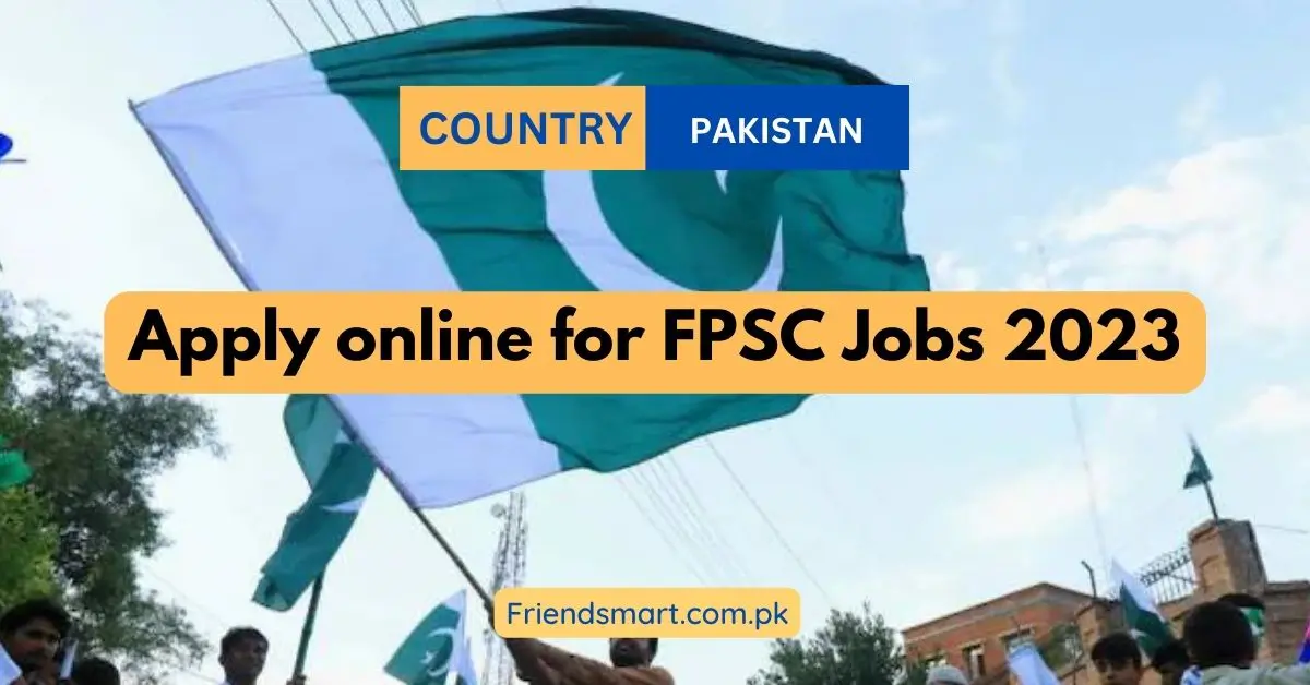 Apply online for FPSC Jobs