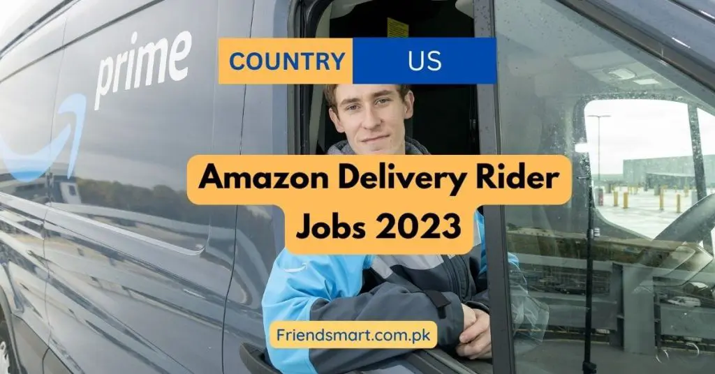 Amazon Delivery Rider Jobs 2023
