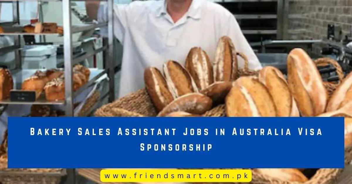 Bakery Sales Assistant Jobs in Australia Visa Sponsorship