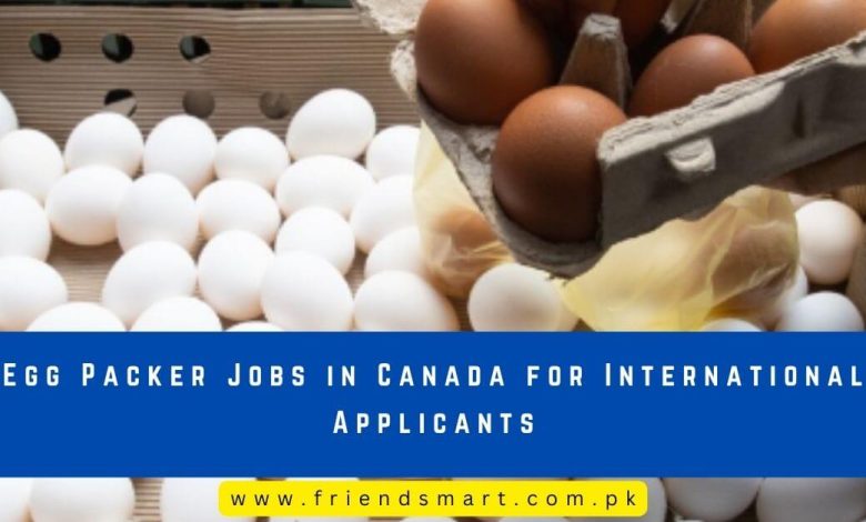 Photo of Egg Packer Jobs in Canada for International Applicants