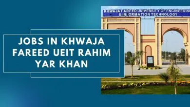 Photo of Jobs in Khwaja Fareed UEIT Rahim Yar Khan 2023 – Apply Here