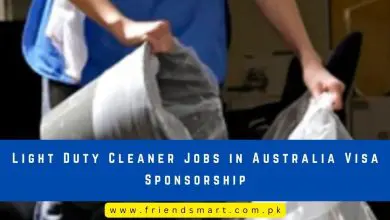 Photo of Light Duty Cleaner Jobs in Australia Visa Sponsorship 2024