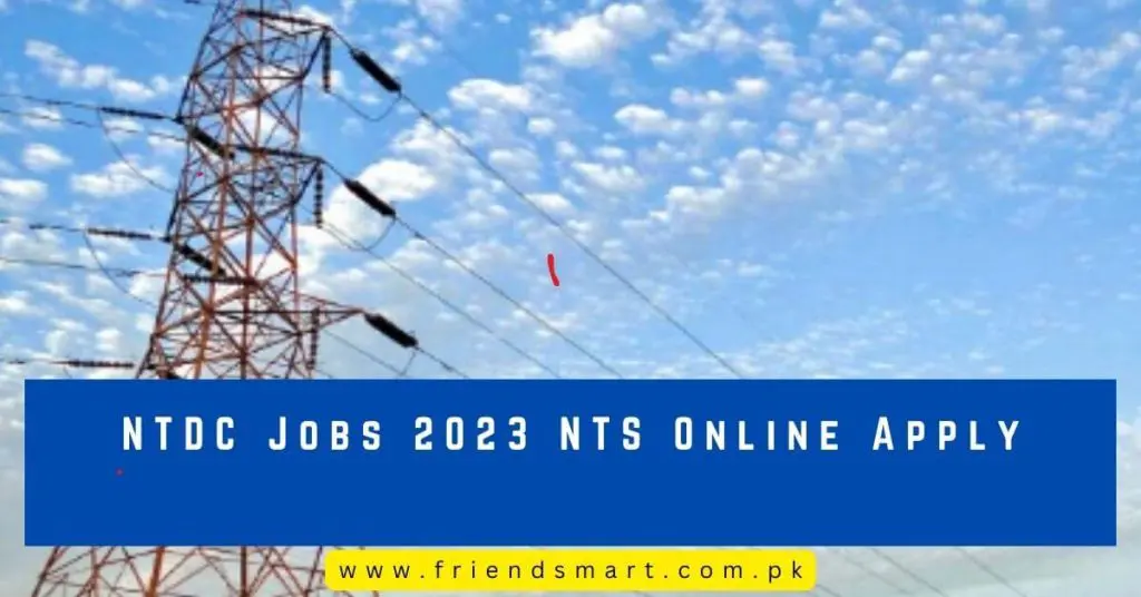 NTDC Jobs NTS Online Apply