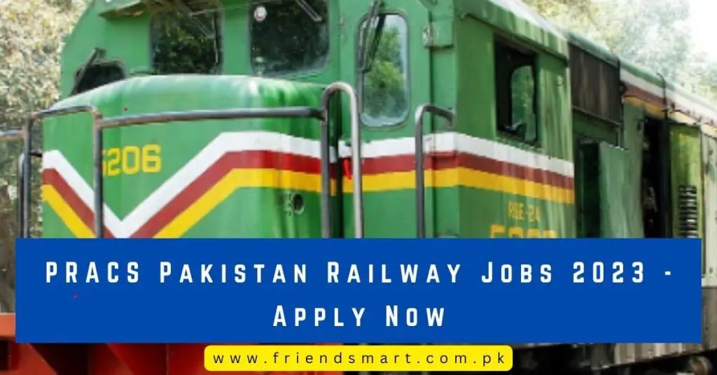 PRACS Pakistan Railway Jobs