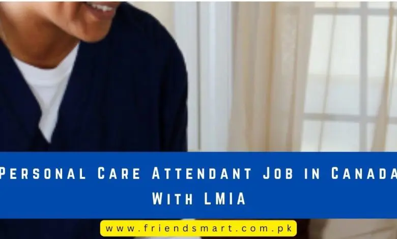 Photo of Personal Care Attendant Job in Canada With LMIA