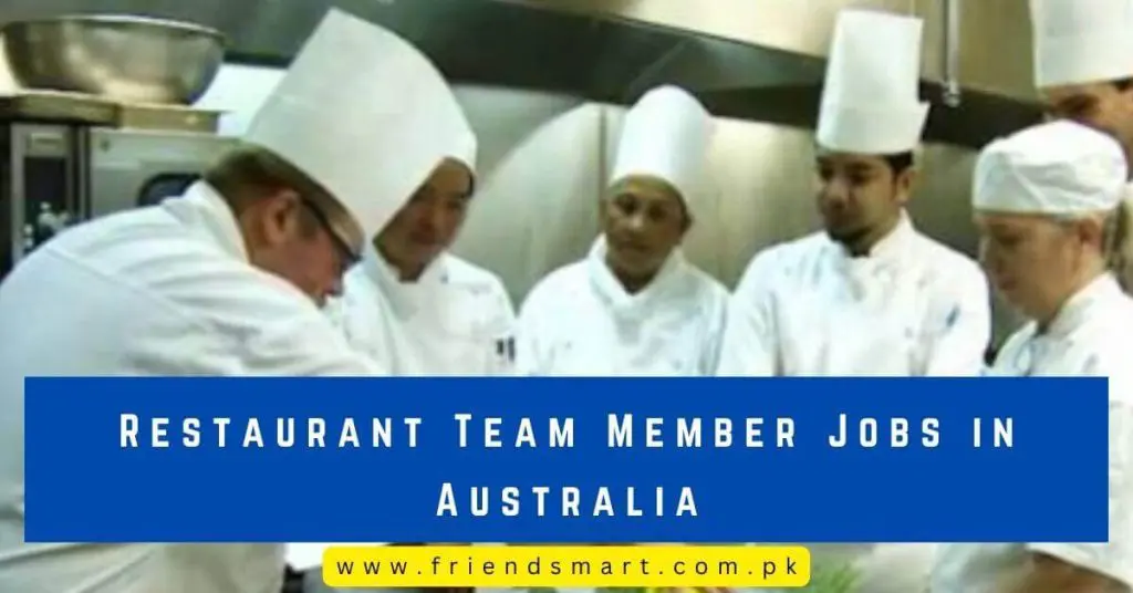 Restaurant Team Member Jobs in Australia
