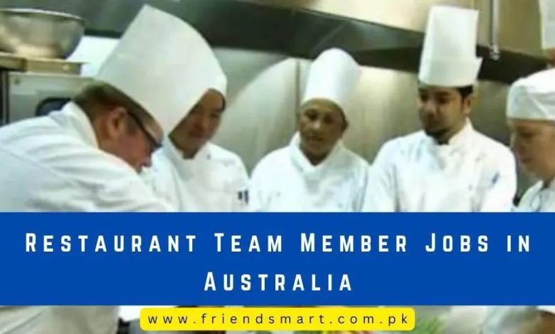 Photo of Restaurant Team Member Jobs in Australia 2024