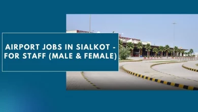 Photo of Airport Jobs in Sialkot  – for Staff (Male & Female)