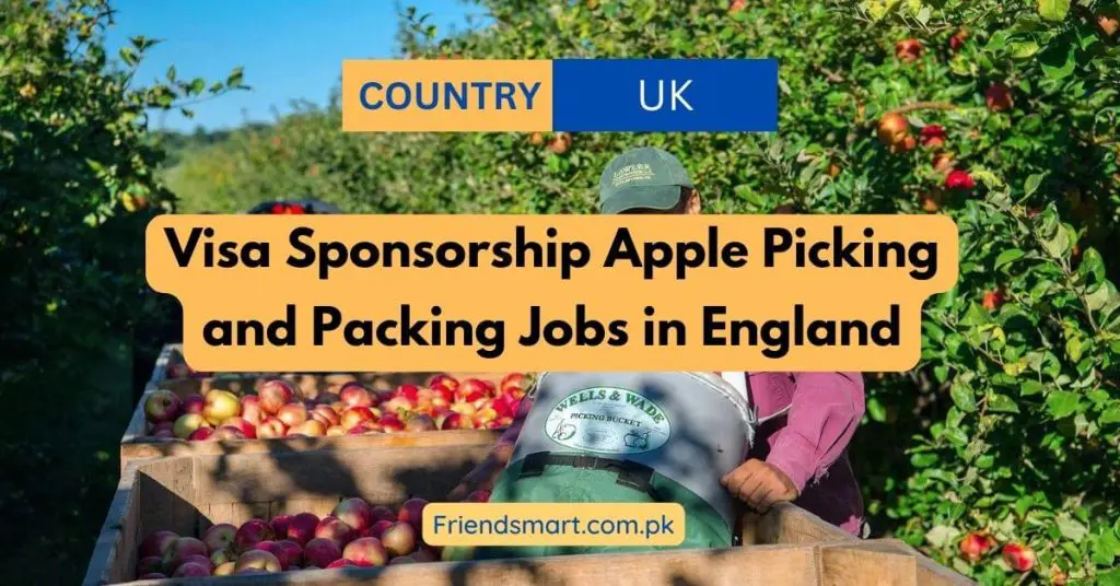 Visa Sponsorship Apple Picking and Packing Jobs in England