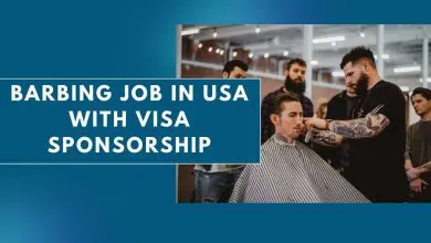 Photo of Barbing Job in USA with Visa Sponsorship 2023 – Apply Now