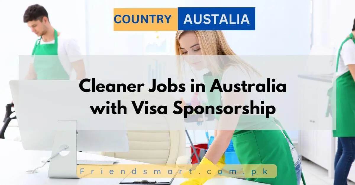 Cleaner Jobs in Australia with Visa Sponsorship