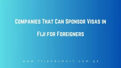 Photo of Companies That Can Sponsor Visas in Fiji for Foreigners