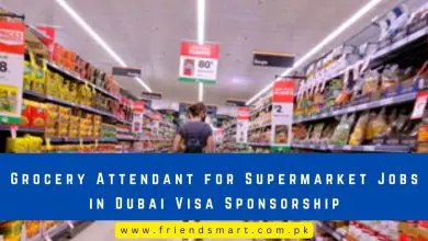 Photo of Grocery Attendant for Supermarket Jobs in Dubai Visa Sponsorship