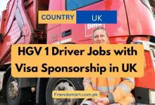 Photo of HGV 1 Driver Jobs with Visa Sponsorship in UK – Apply Now