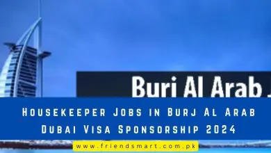 Photo of Housekeeper Jobs in Burj Al Arab Dubai Visa Sponsorship 2024