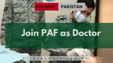 Photo of Join PAF as Doctor 2024 – Apply Now