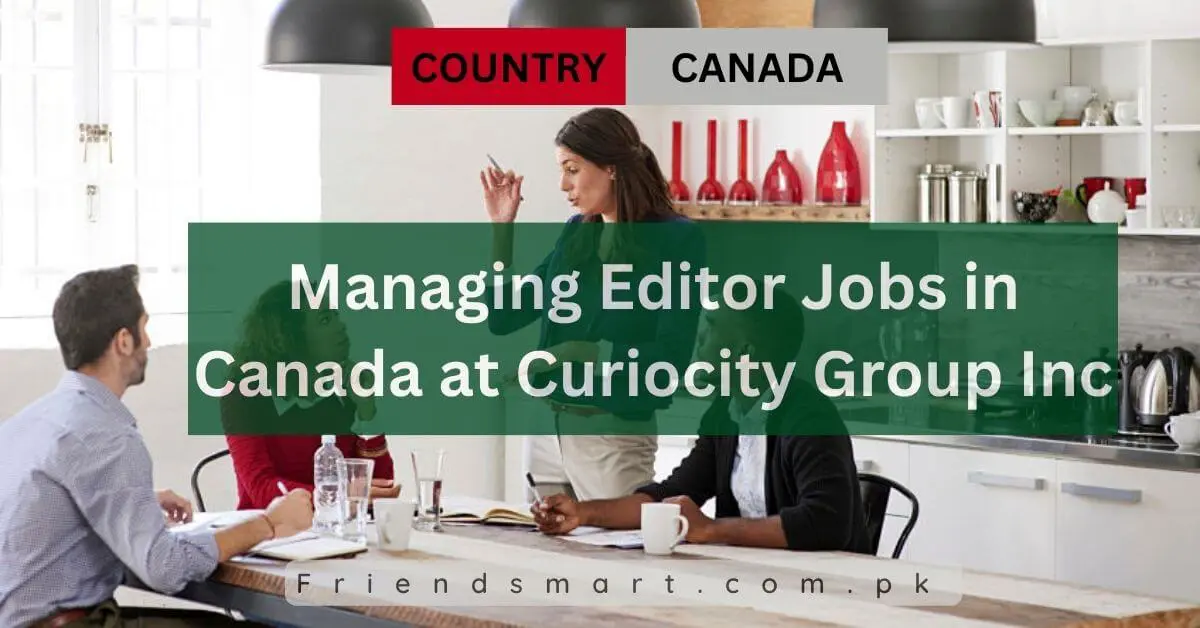 Managing Editor Jobs in Canada at Curiocity Group Inc