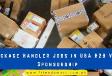 Photo of Package Handler Jobs in USA H2B Visa Sponsorship 2024