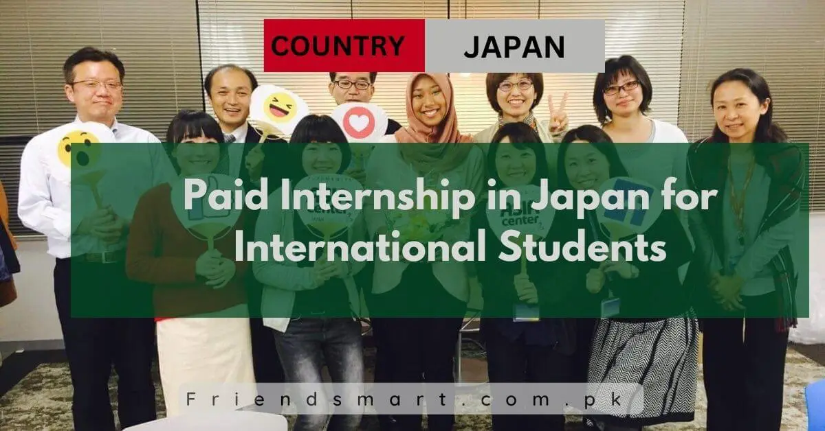 Paid Internship in Japan for International Students