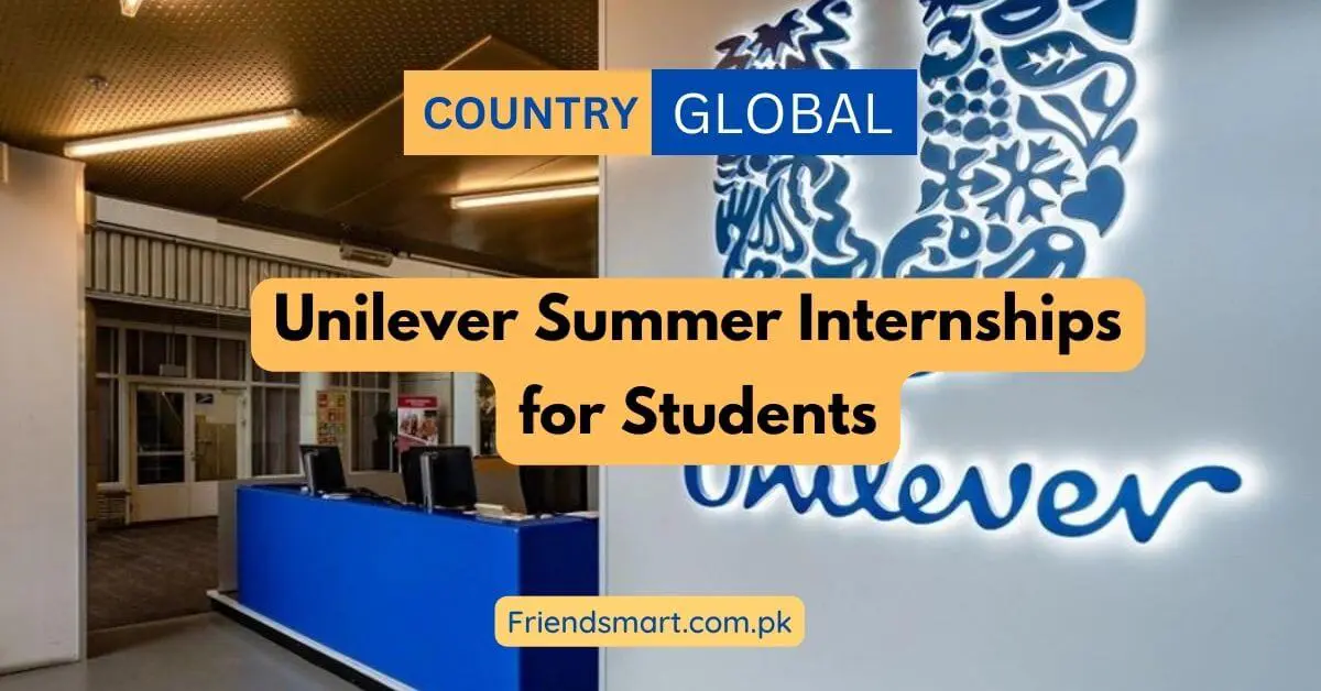 Unilever Summer Internships for Students