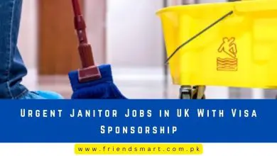 Photo of Urgent Janitor Jobs in UK With Visa Sponsorship 2024
