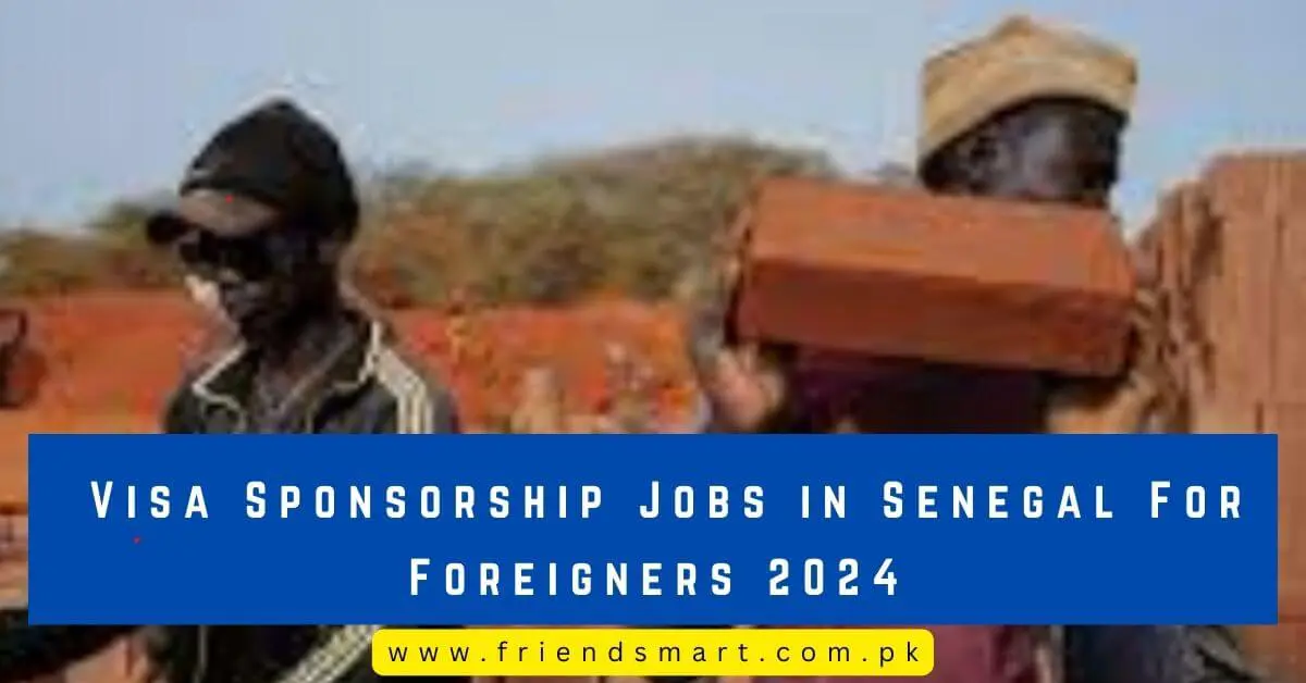 Visa Sponsorship Jobs in Senegal For Foreigners 2024 