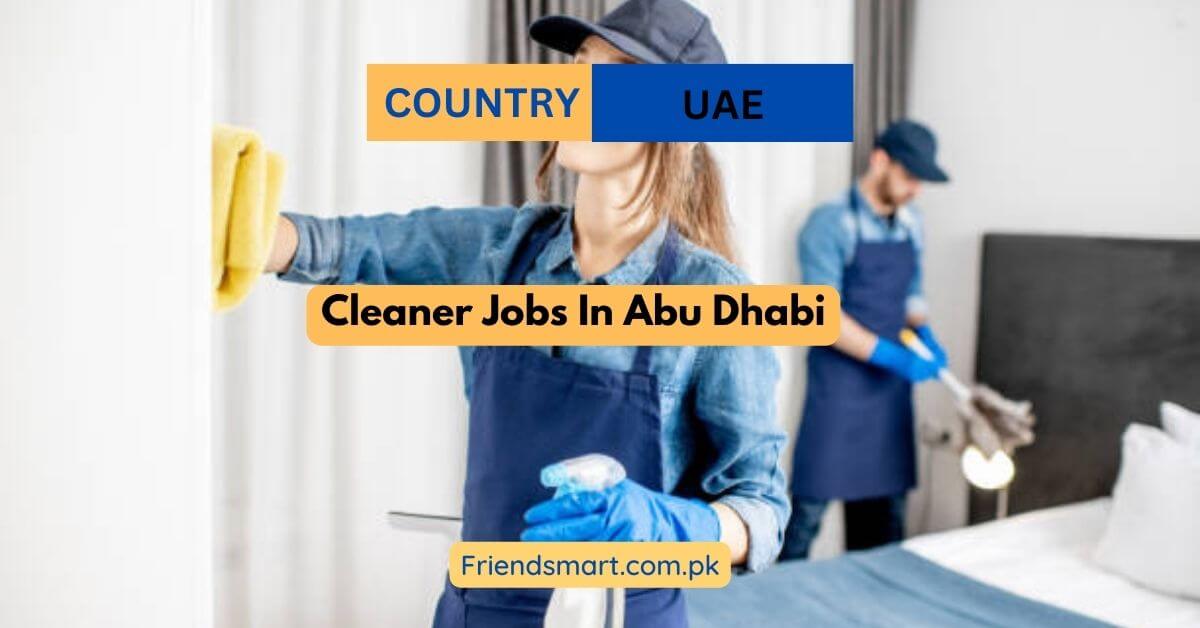 Cleaner Jobs In Abu Dhabi