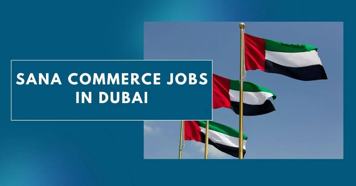 Sana Commerce Jobs in Dubai