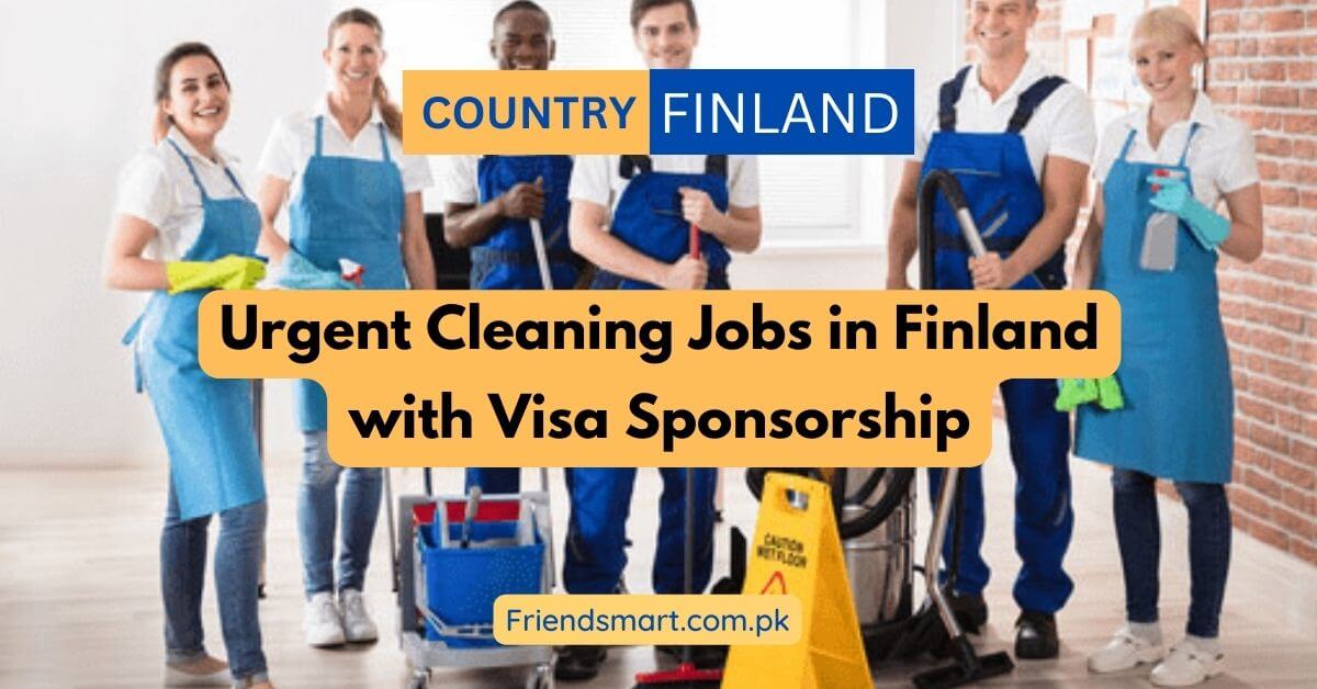 Urgent Cleaning Jobs in Finland