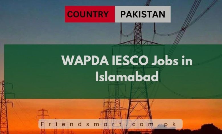 Photo of WAPDA IESCO Jobs in Islamabad 2024 – Junior Engineer
