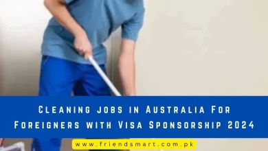 Photo of Cleaning jobs in Australia For Foreigners with Visa Sponsorship 2024