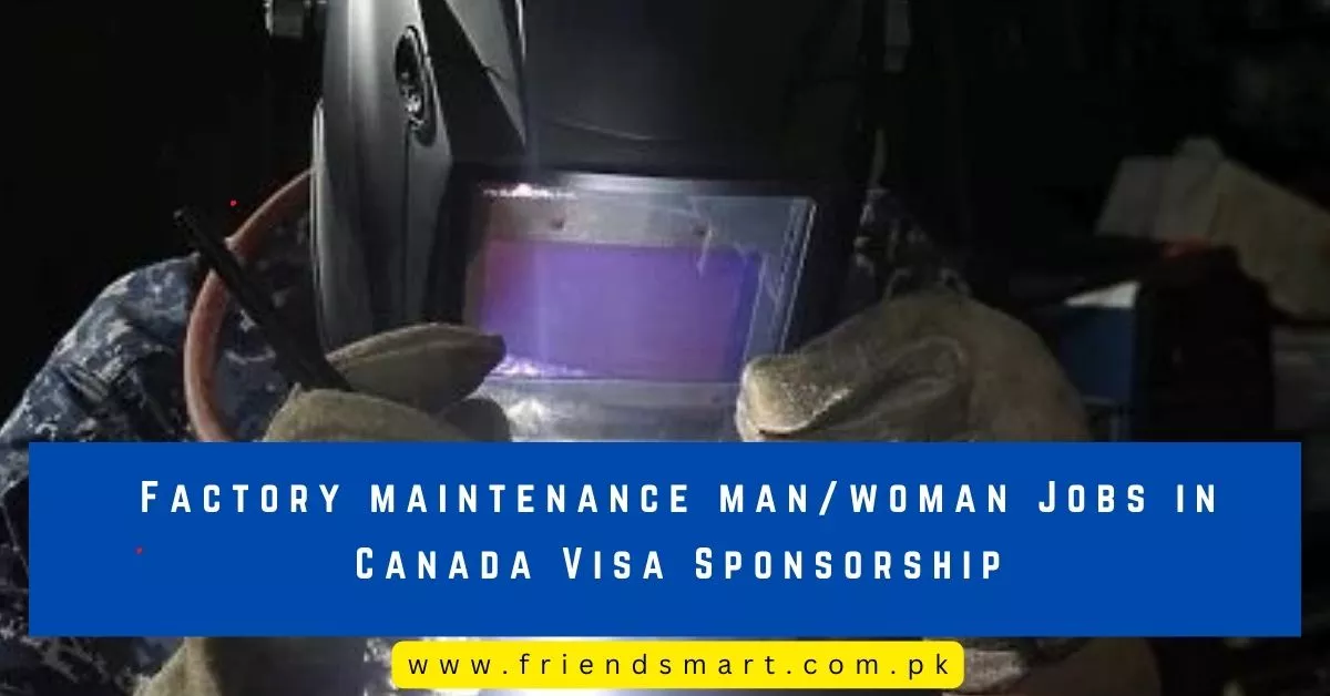 Factory maintenance manwoman Jobs in Canada