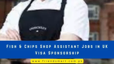 Photo of Fish & Chips Shop Assistant Jobs in UK Visa Sponsorship
